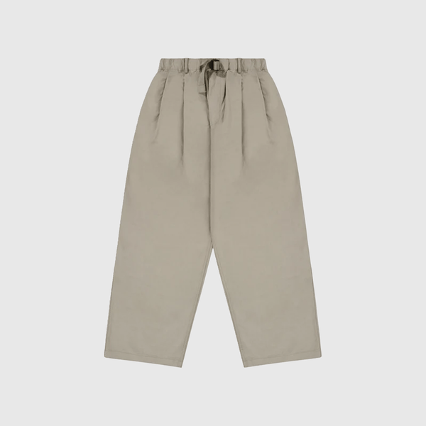Kappy Two Tuck Wide Pants - Beige