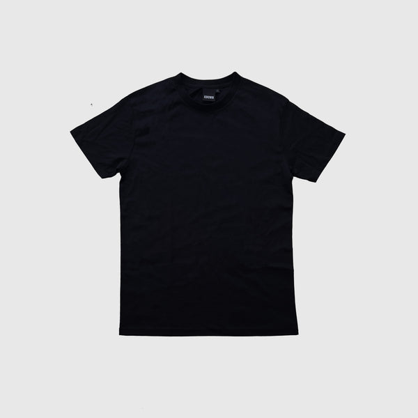 Knwn Basic Tee - Black - Front
