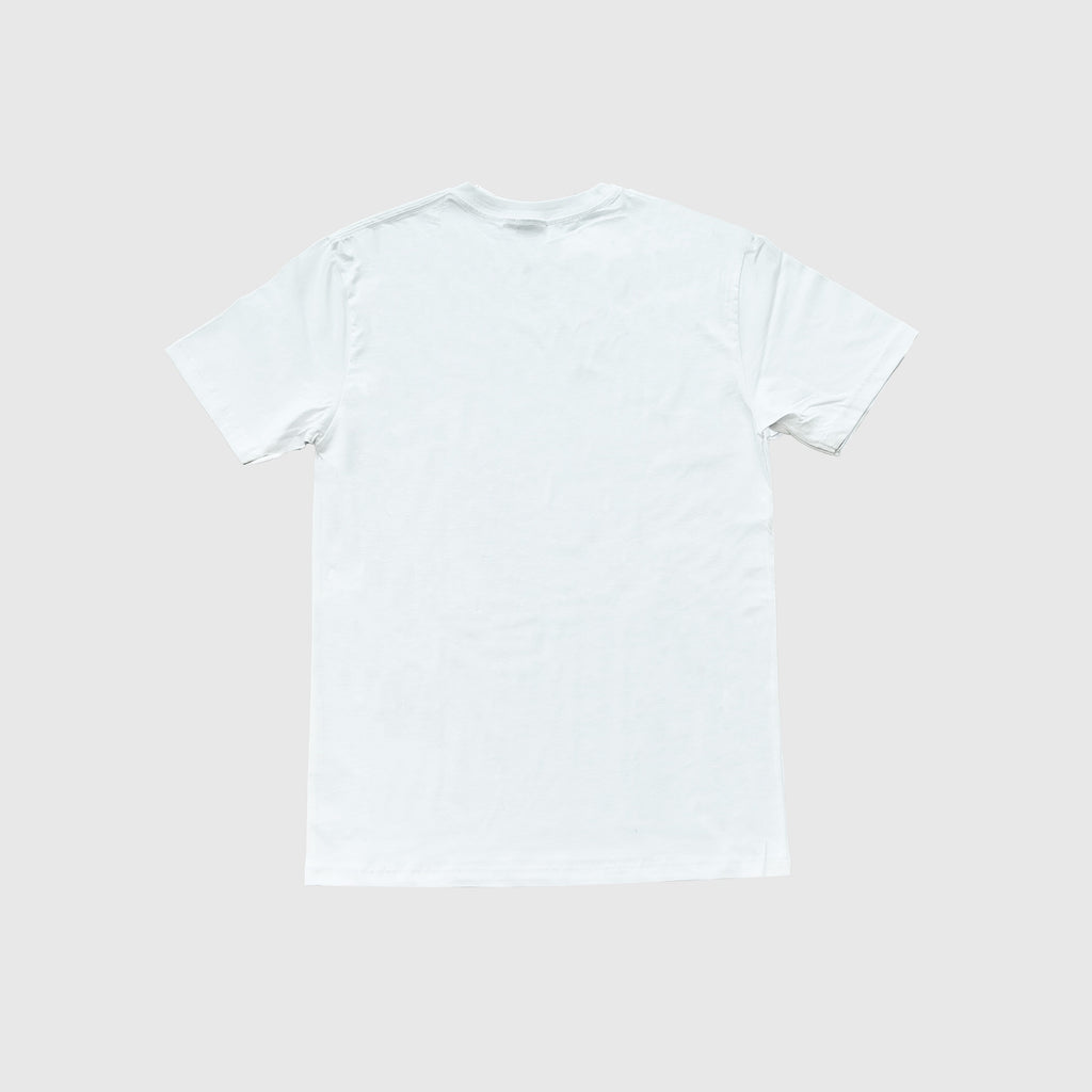 Knwn Basic Tee - White - Back