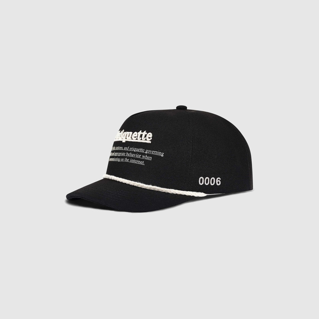 Local Space Hyperlink Cap - Black