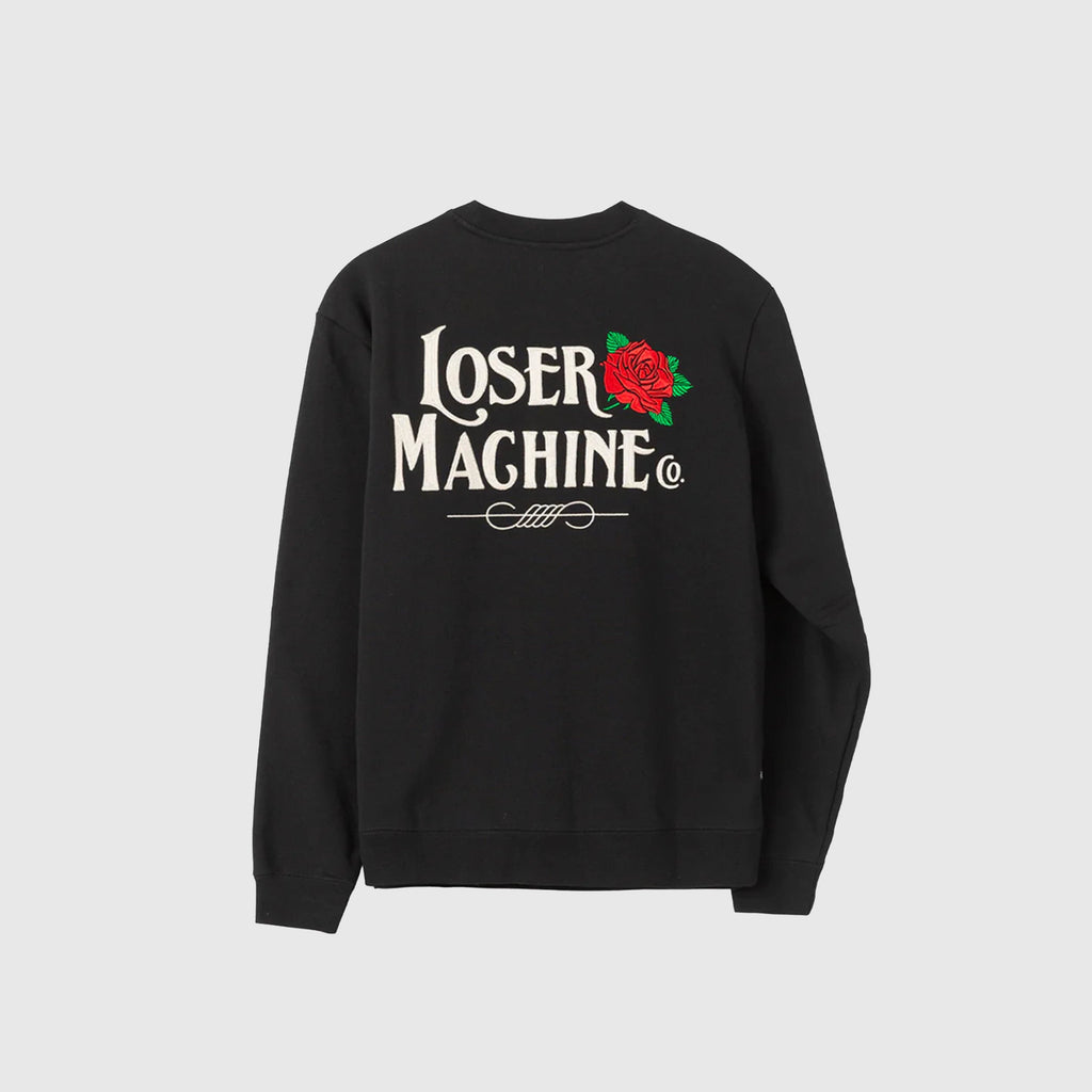 Loser Machine Coleman Fleece Sweatshirt - Black - Back
