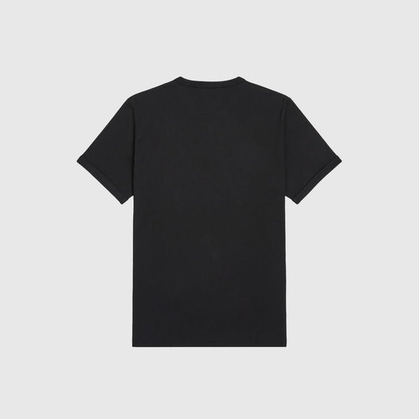 Fred Perry Ringer T-Shirt - Black