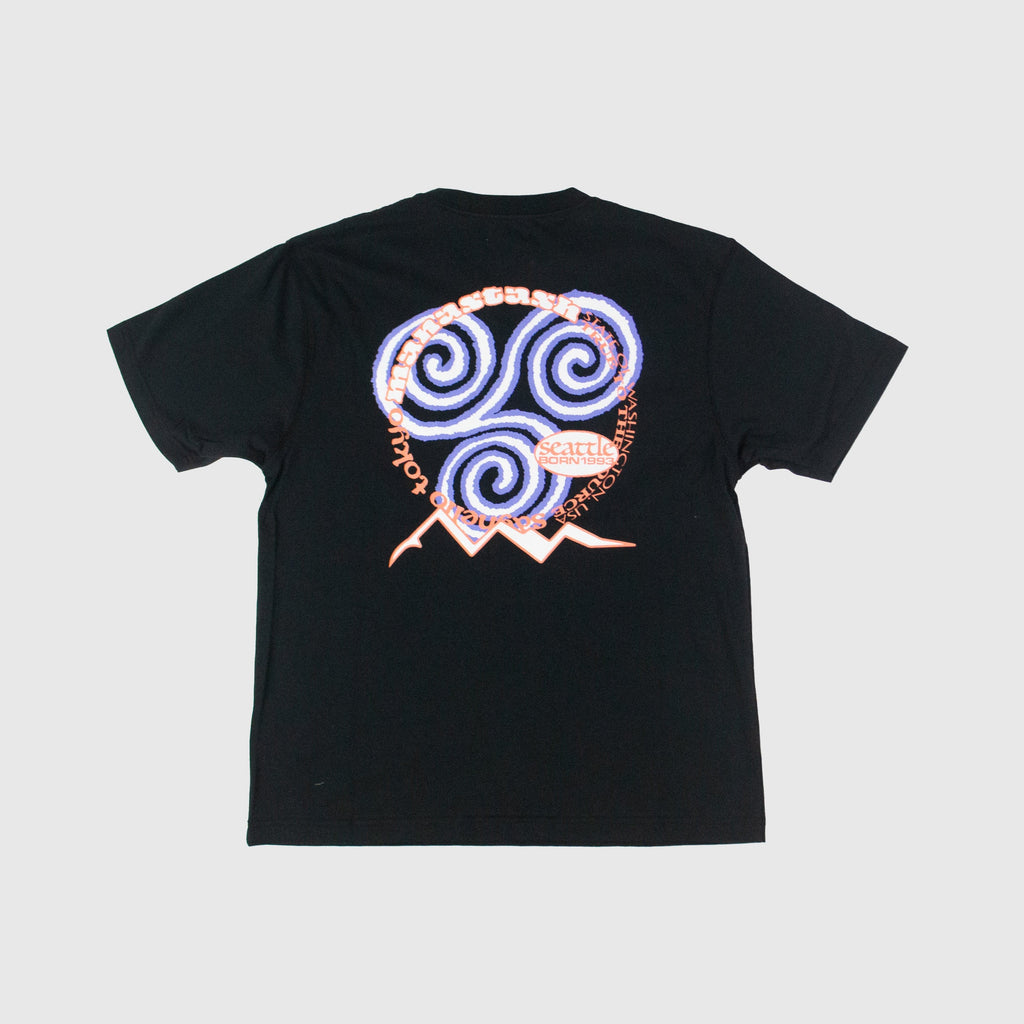 Manastash Say Hello Tee - Black - Back