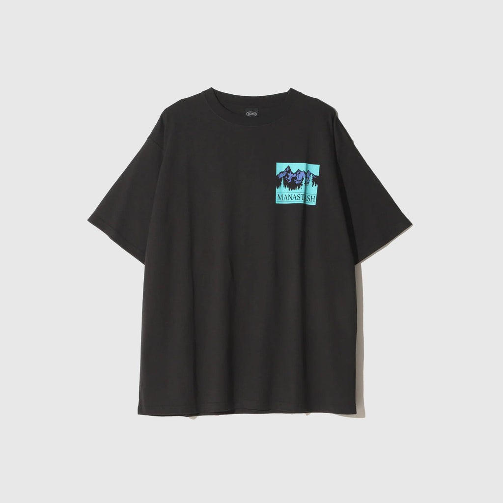 Manastash CiTee OLD Time - Black - Front