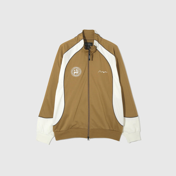 Manastash Panel Track Jacket - Camel - Front