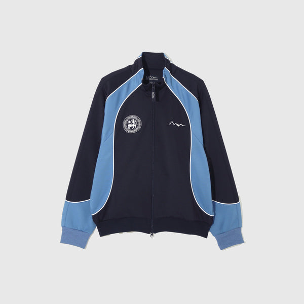 Manastash Panel Track Jacket - Black - Front