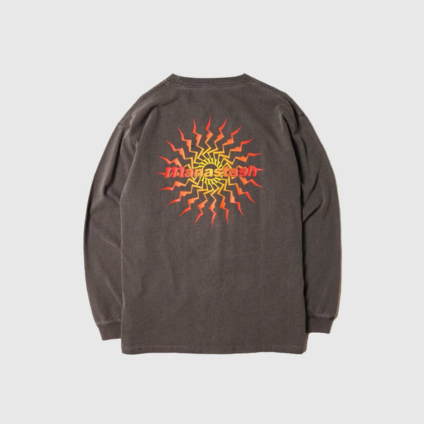 Manastash Pumice L/S Tee MTN Burst - Black - Back