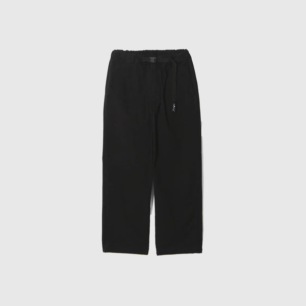 Manastash Flex Climber Wide Leg Pant - Black - Front