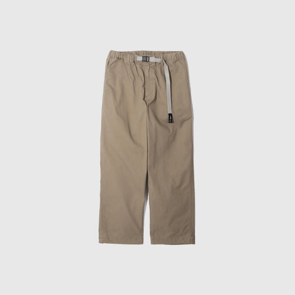 Manastash Flex Climber Wide Leg Pant - Light Grey - Front