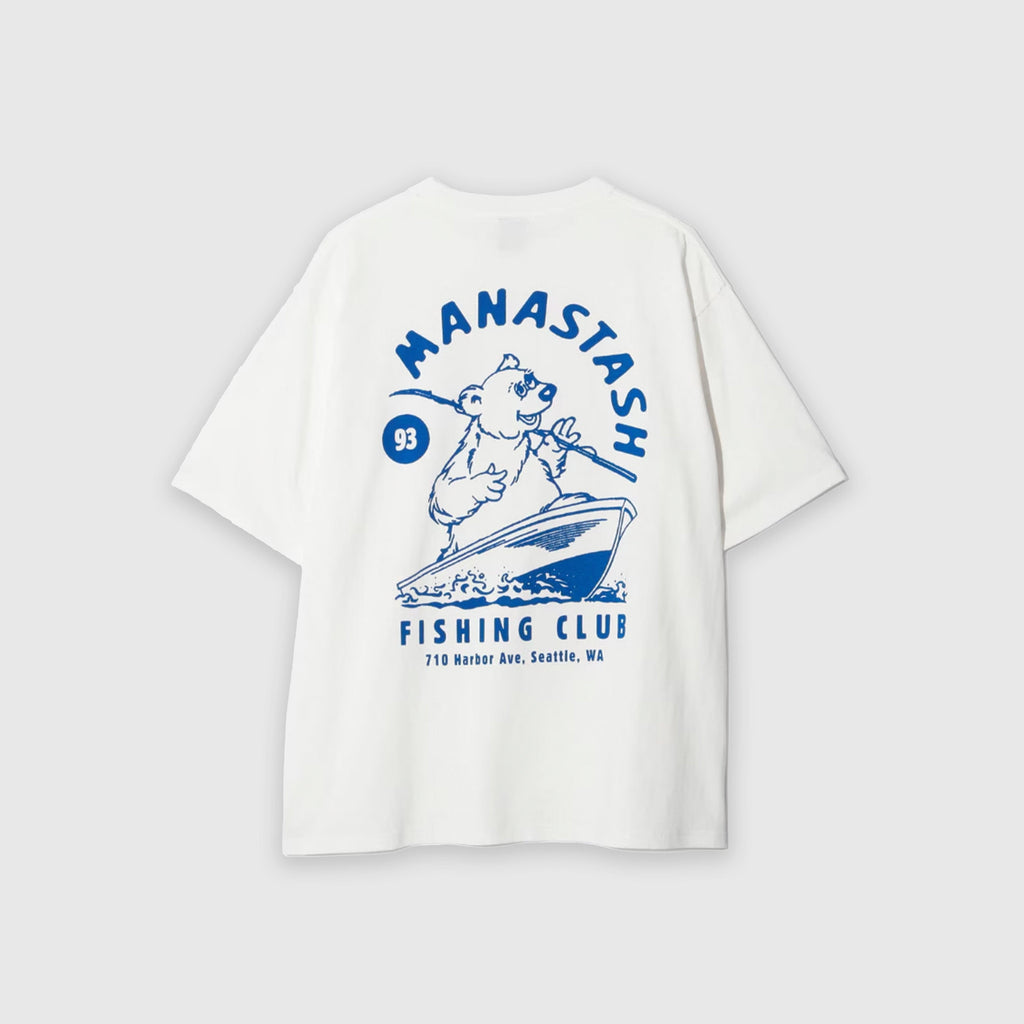 Manastash CiTee Fishing Club - White - Back