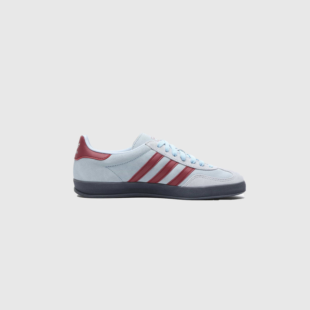 Adidas Gazelle Indoor - Clear Sky / Noble Maroon / Crystal Sky