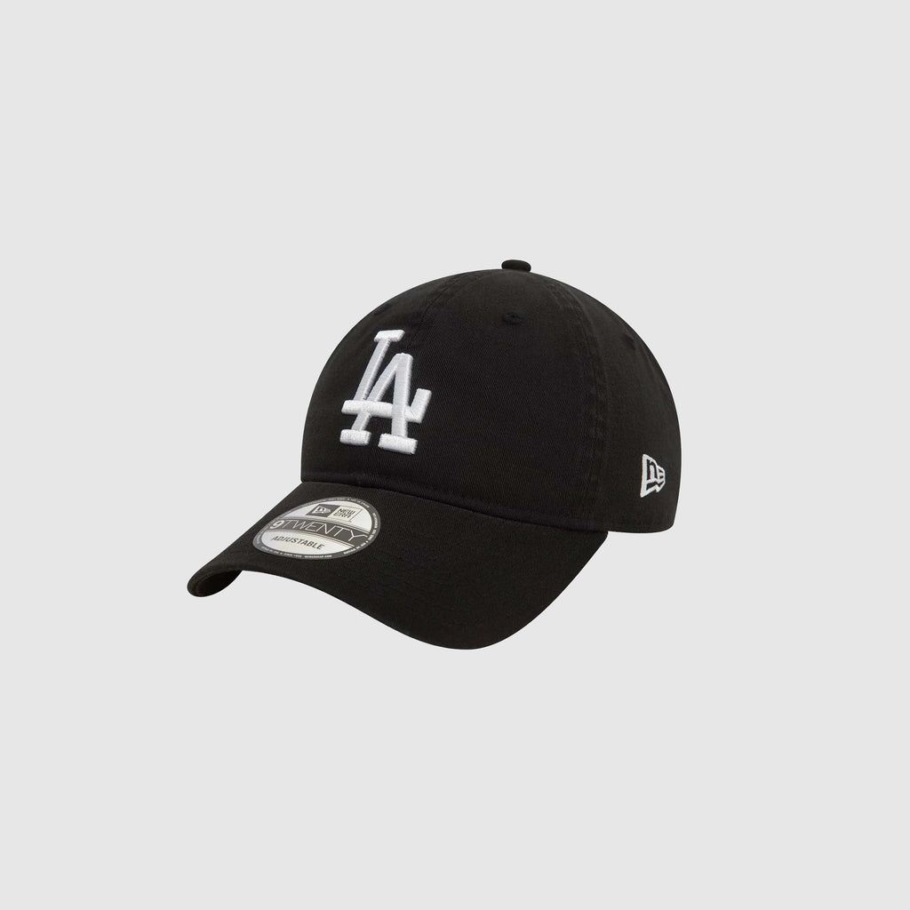 New Era LA Dodgers Washed 9TWENTY Cap - Black - Front