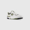 New Balance 550 - White / Dark Olivine