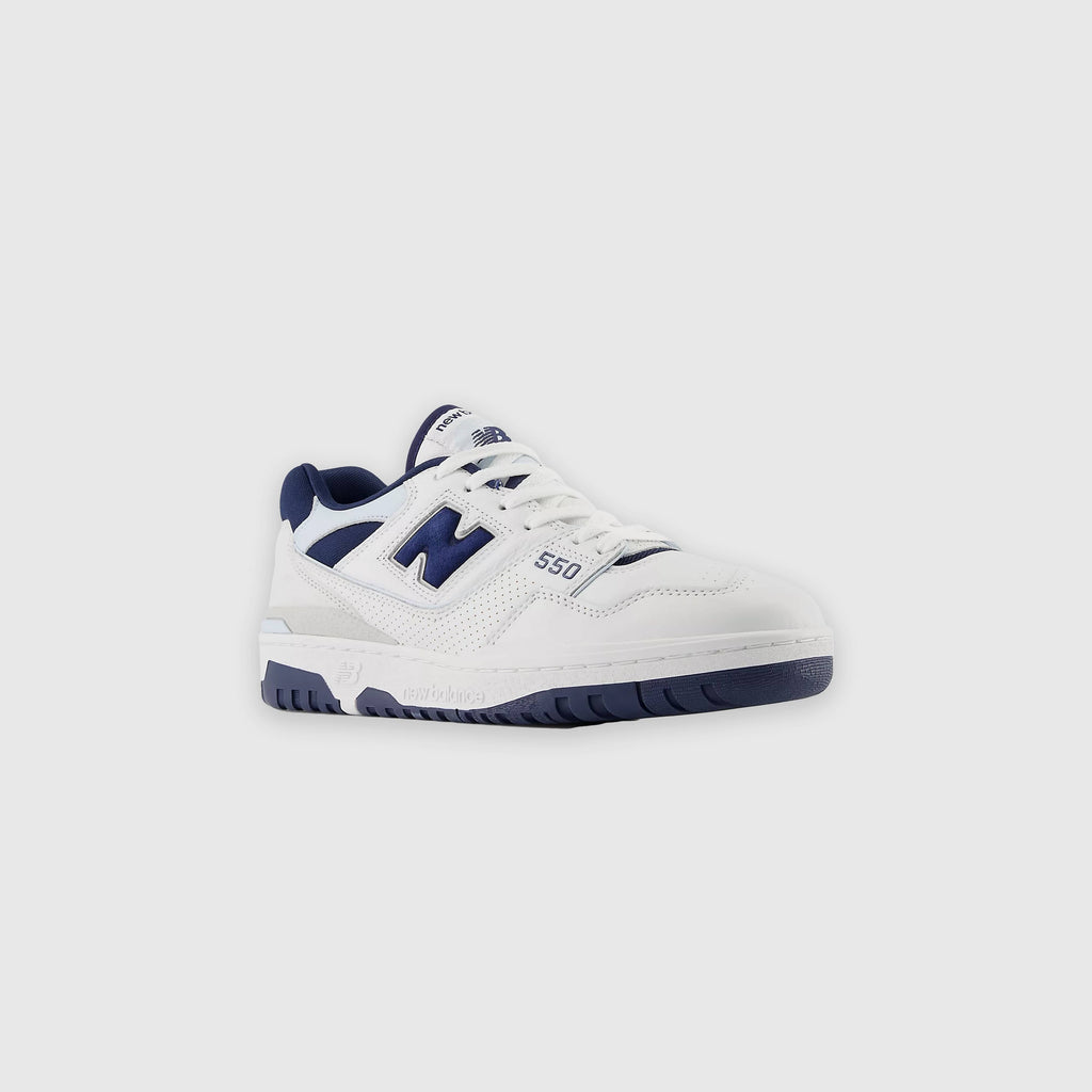 New Balance 550 - White / NB Navy