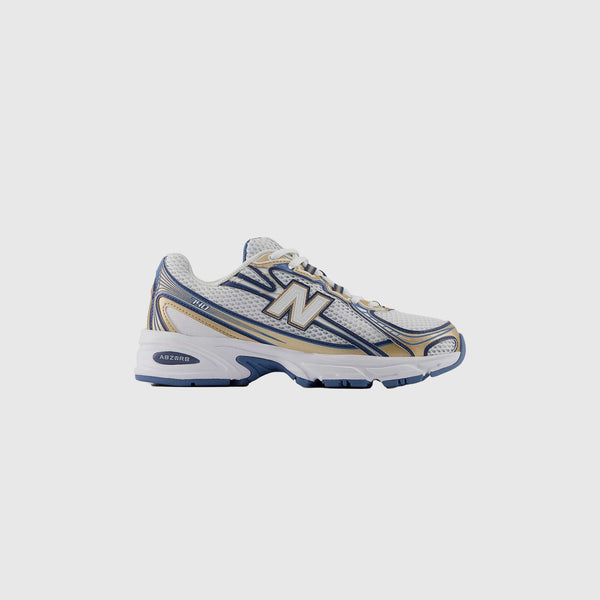 New Balance 740 - Heron Blue / Vintage Indigo / Gold Metallic