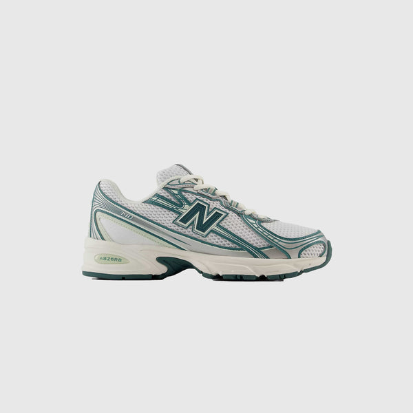 New Balance 740 - White / Marsh Green