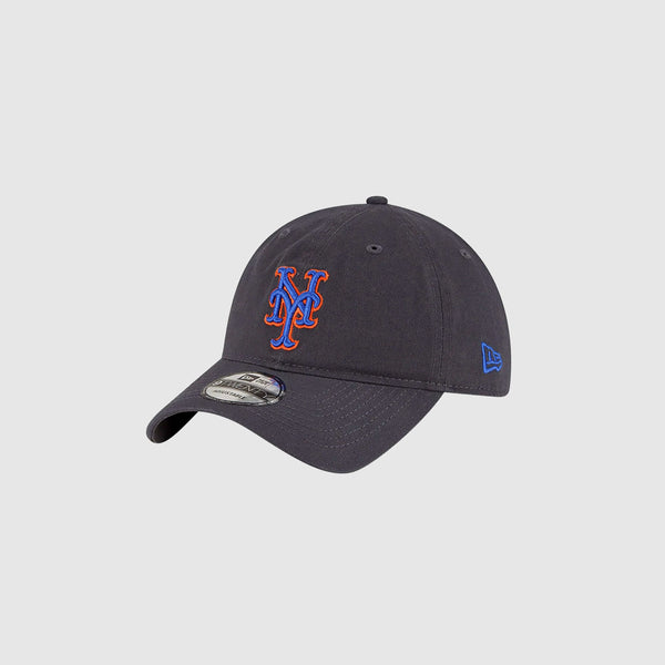 New Era New York Mets MLB Core Classic 9TWENTY Cap - Dark Grey - Front