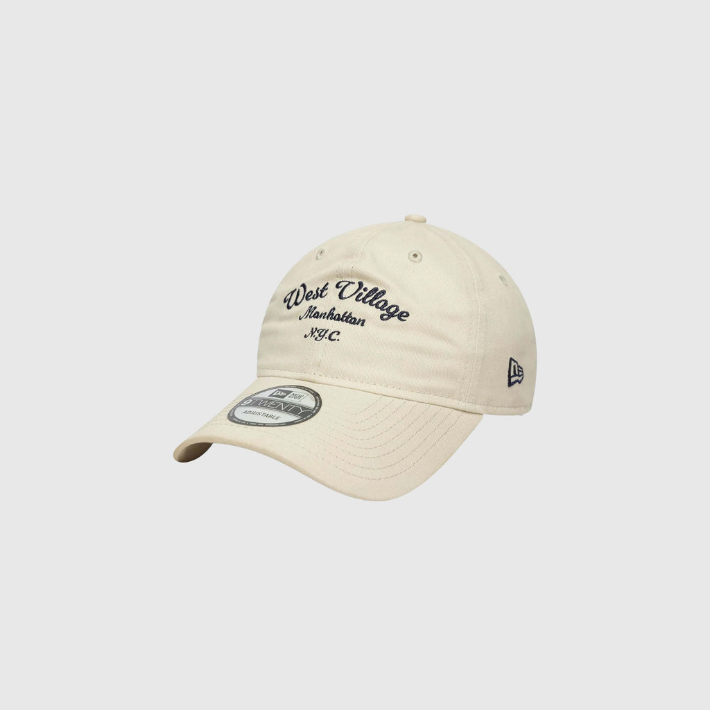 New Era West Village Manhattan Core Classic 9TWENTY Cap - Greige - Front