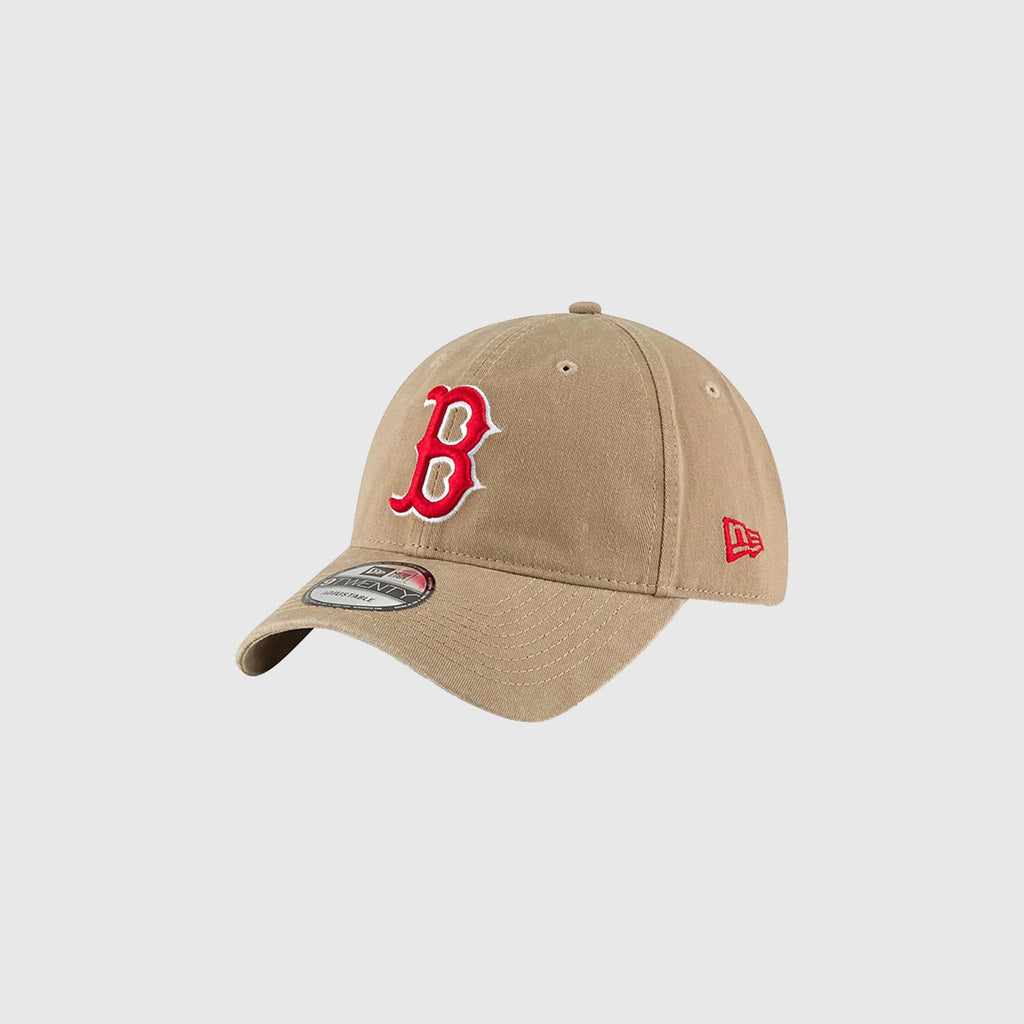 New Era Boston Red Sox MLB Core Classic 9TWENTY Cap - Beige - Front