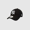 New Era New York Yankees League Essential 9TWENTY Cap - White / Black - Front