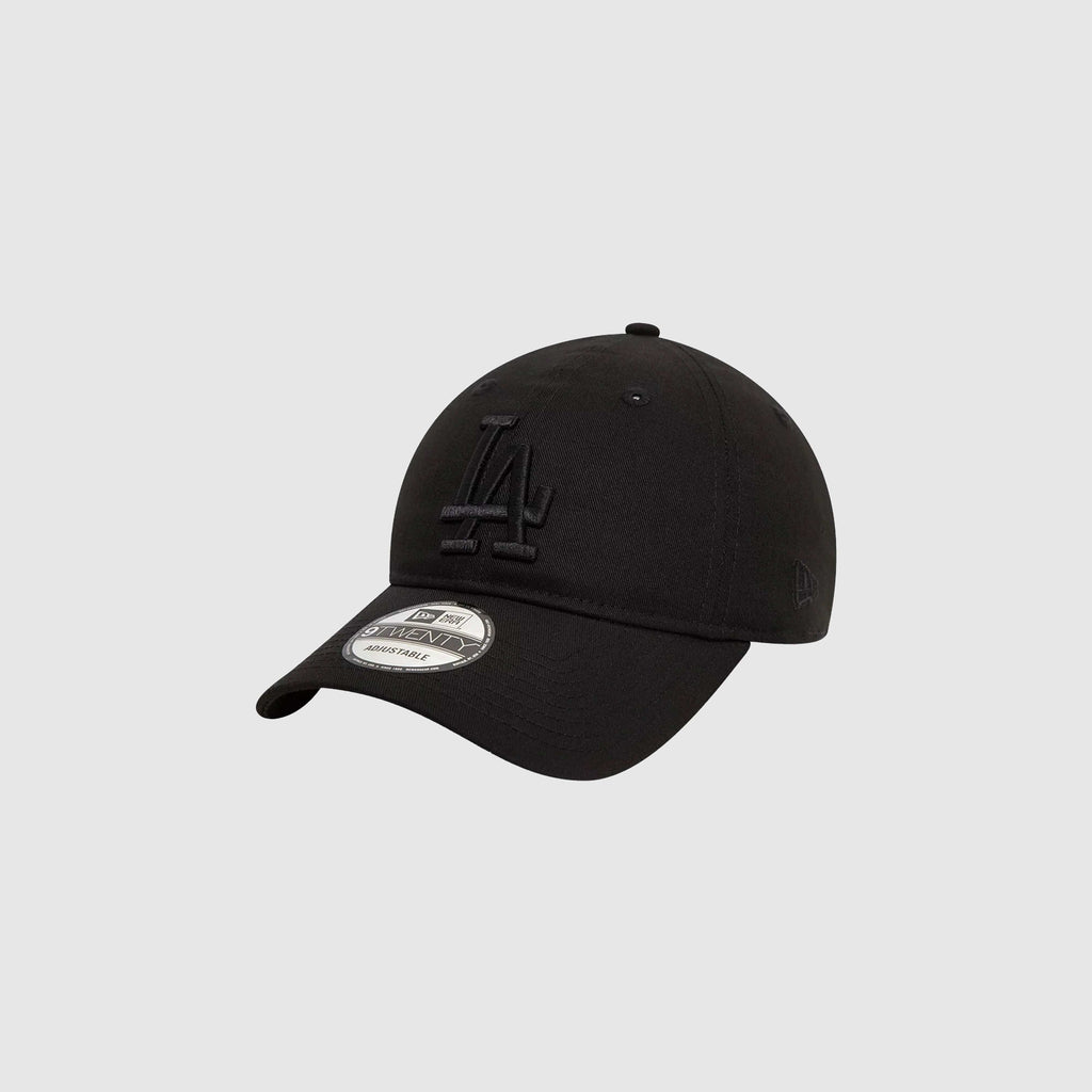 New Era LA Dodgers League Essential 9TWENTY Cap - Black - Front