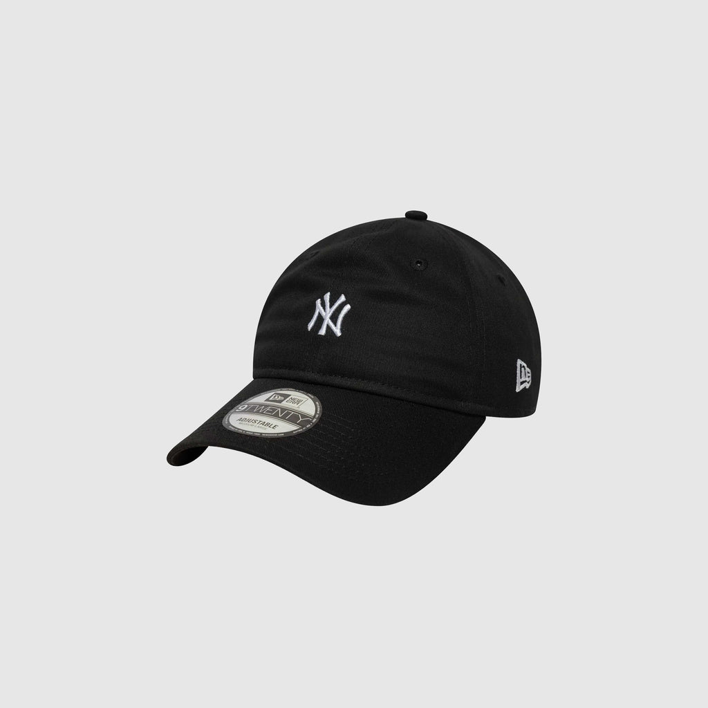 New Era New York Yankees MLB Mini Logo 9TWENTY Cap - Black - Front