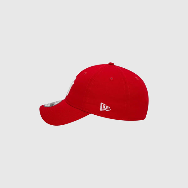 New Era New York Yankees League Essential 9TWENTY Cap - Red - Side
