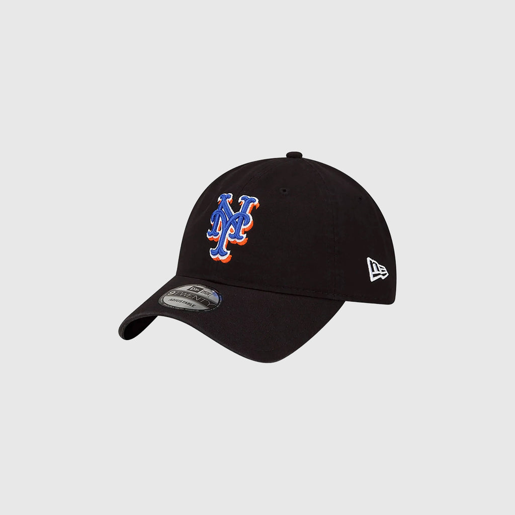 New Era New York Mets MLB Core Classic 9TWENTY Cap Black - Front