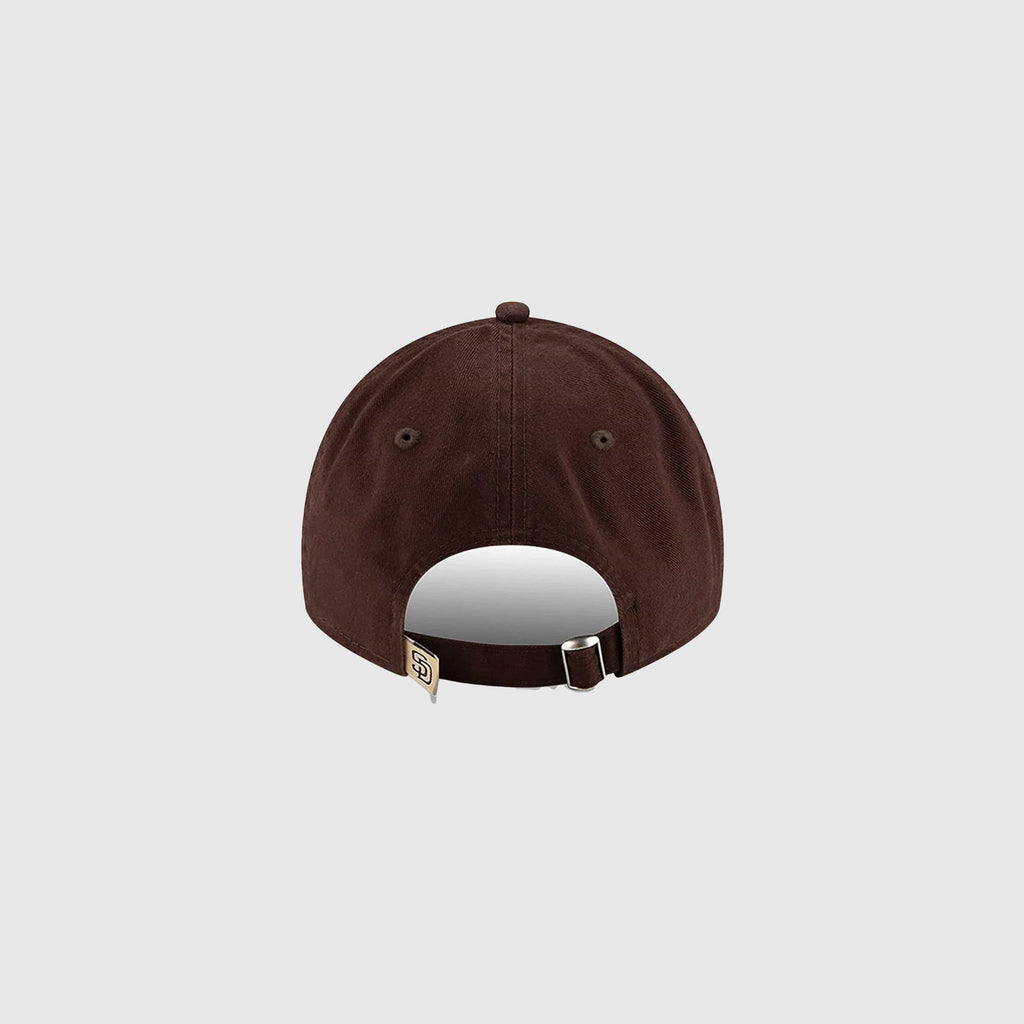 New Era San Diego Padres MLB Core Classic 9TWENTY Cap - Dark Brown - Back