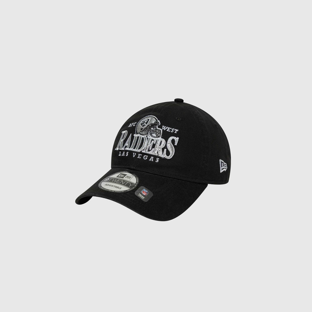 New Era Las Vegas Raiders NFL Helmet 9TWENTY Cap - Black