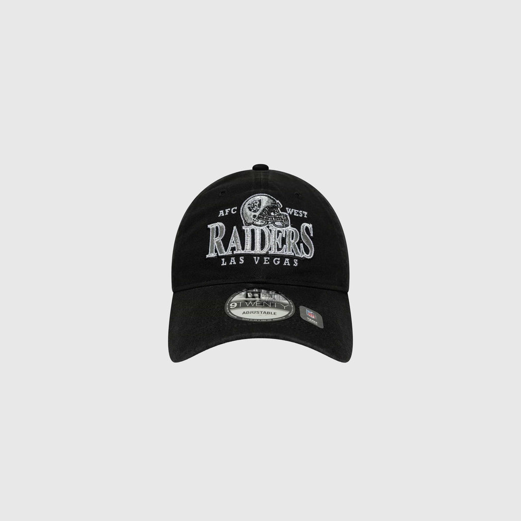 New Era Las Vegas Raiders NFL Helmet 9TWENTY Cap - Black