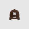New Era New York Yankees League Essential 9TWENTY Cap - Dark Brown