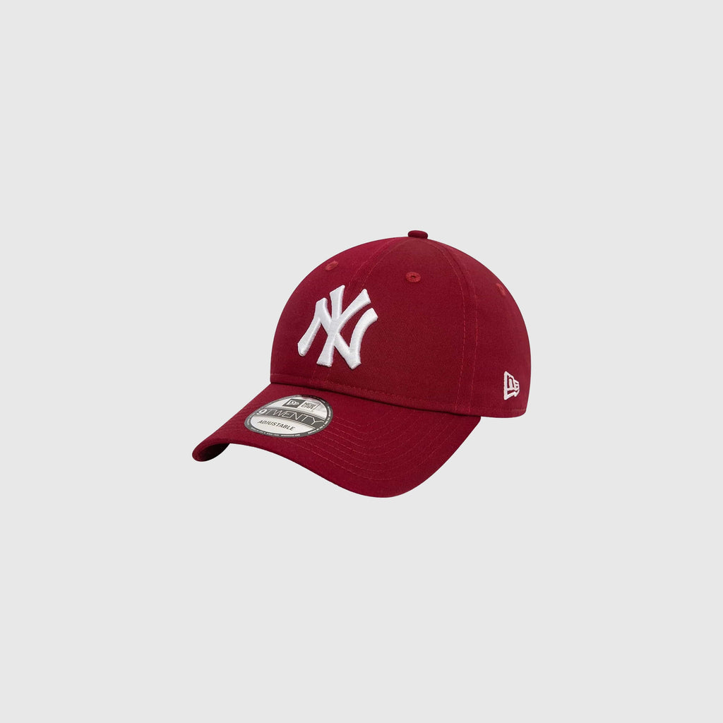 New Era New York Yankees League Essential 9TWENTY Cap - Dark Red