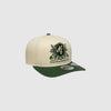 New Era Washed Graphic New York 19TWENTY Cap - Ecru / Green