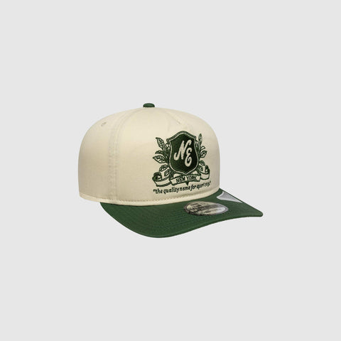 New Era Washed Graphic New York 19TWENTY Cap - Ecru / Green