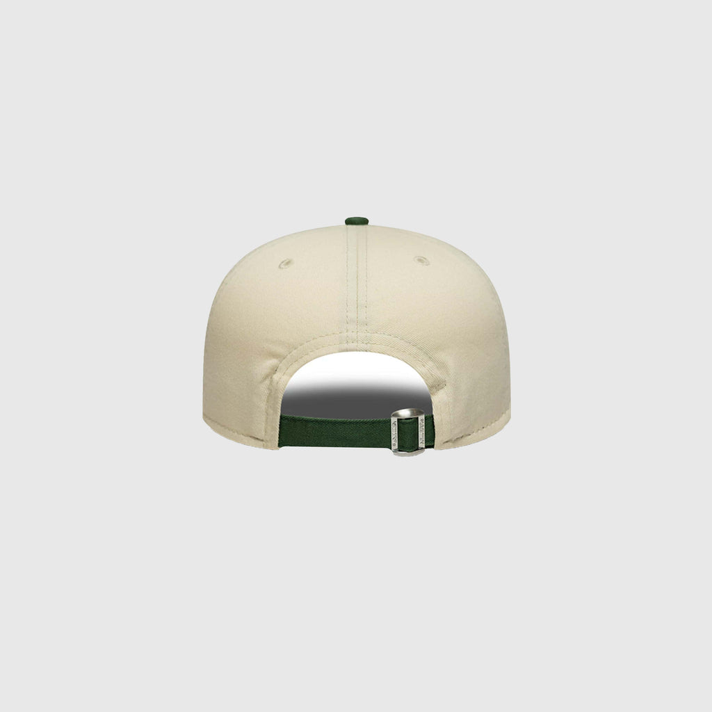 New Era Washed Graphic New York 19TWENTY Cap - Ecru / Green