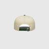 New Era Washed Graphic New York 19TWENTY Cap - Ecru / Green