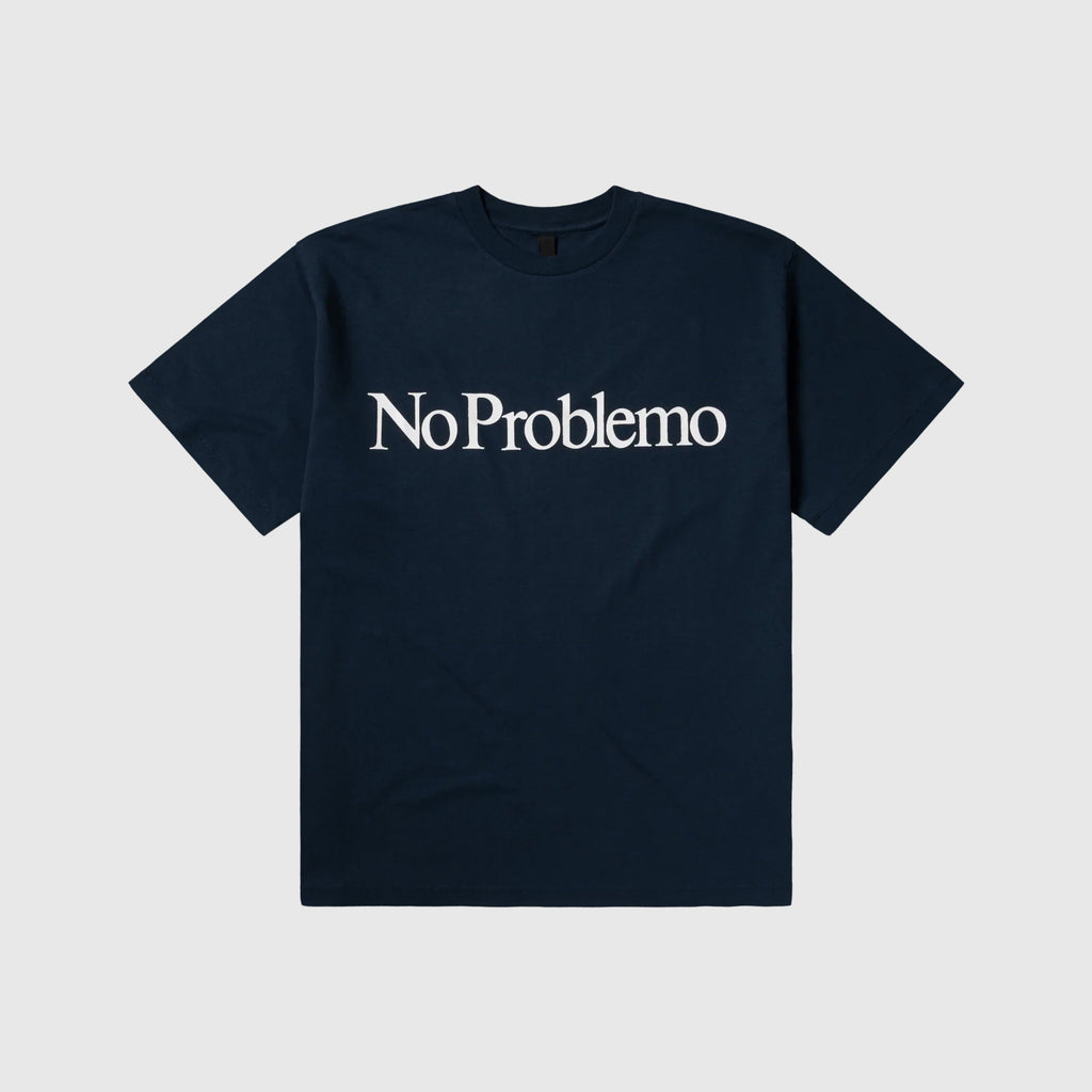 No Problemo SS Tee - Navy - Front