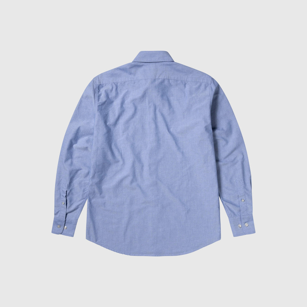 No Problemo Oxford LS Shirt - Blue - Back