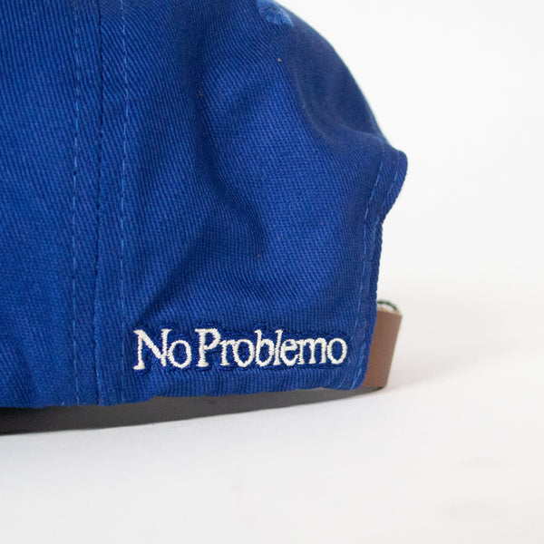 No Problemo NYP Cap - Blue - Front Close Up