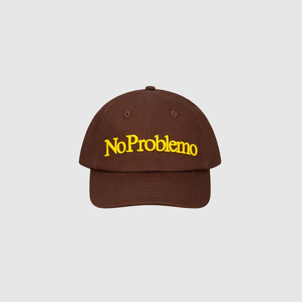 No Problemo Cap - Brown - Front