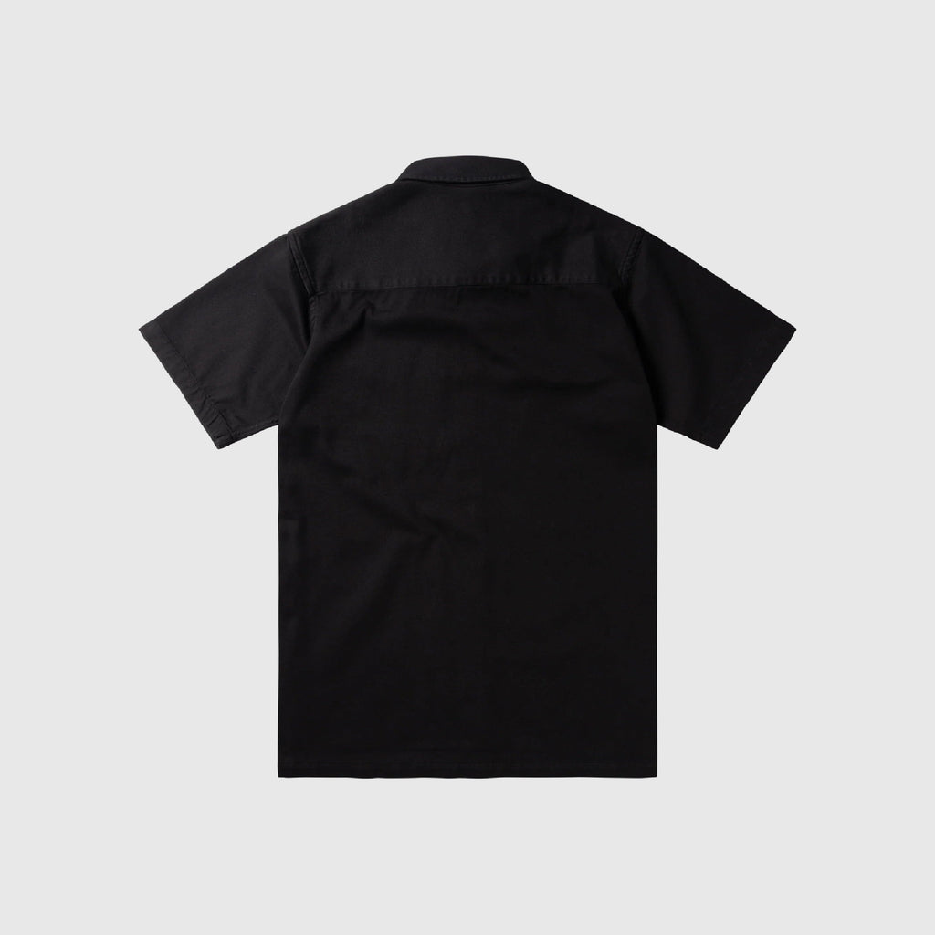 No Problemo Mini Problemo SS Work Shirt - Black - Back