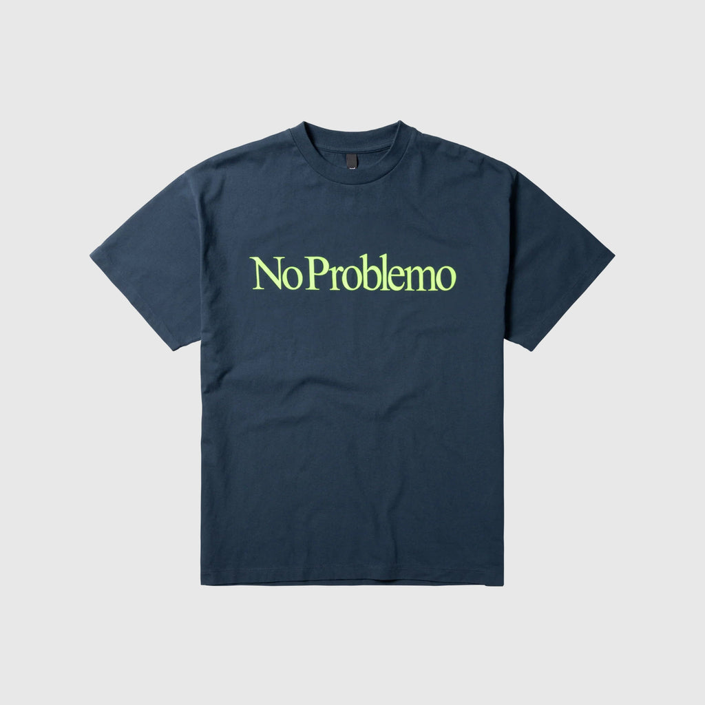 No Problemo SS Tee - Navy - Front