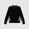 Obey Soccer Polo Sweater Faded - Black Multi - Back