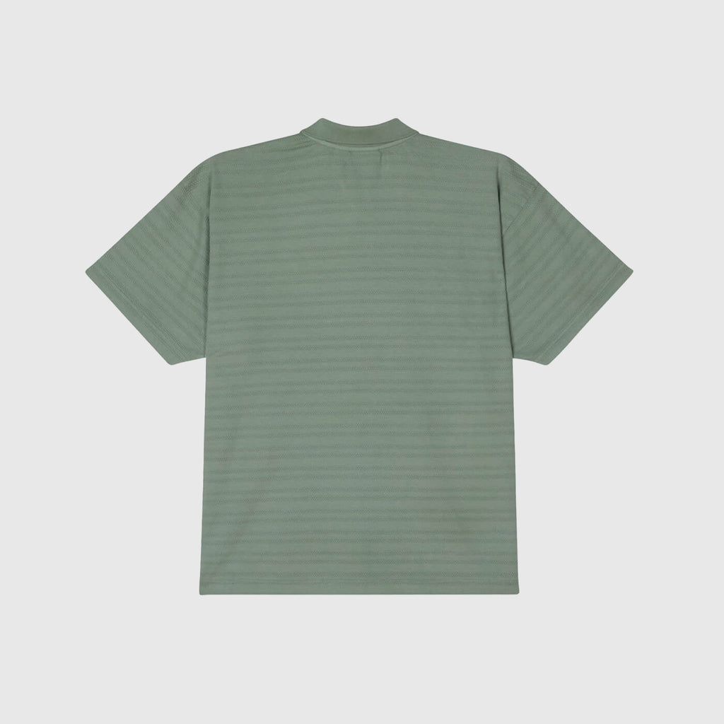 Obey Nash Bigwig Polo - Lily Pad - Back