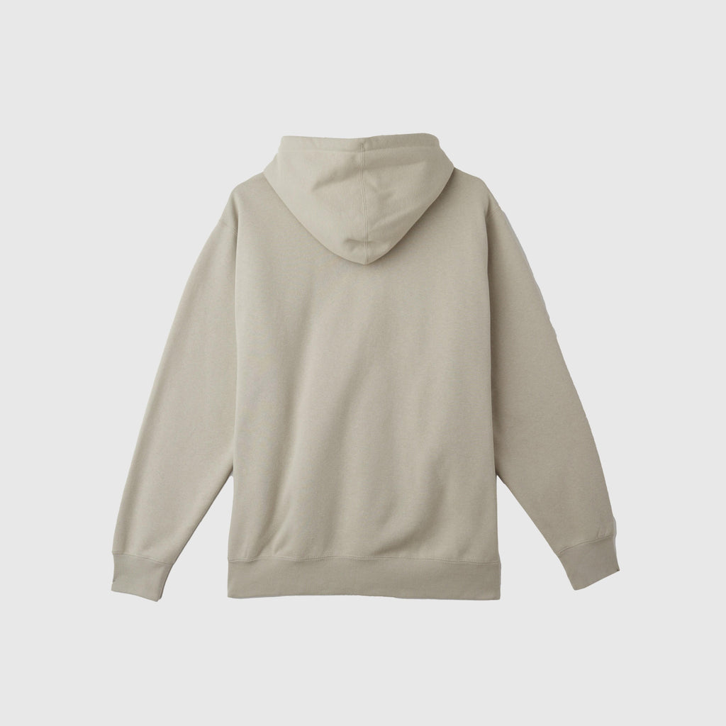 Obey Lowercase Hood - Silver Grey - Back