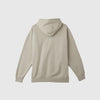 Obey Lowercase Hood - Silver Grey - Back