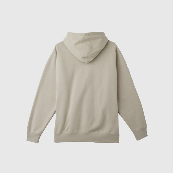 Obey Lowercase Hood - Silver Grey - Back