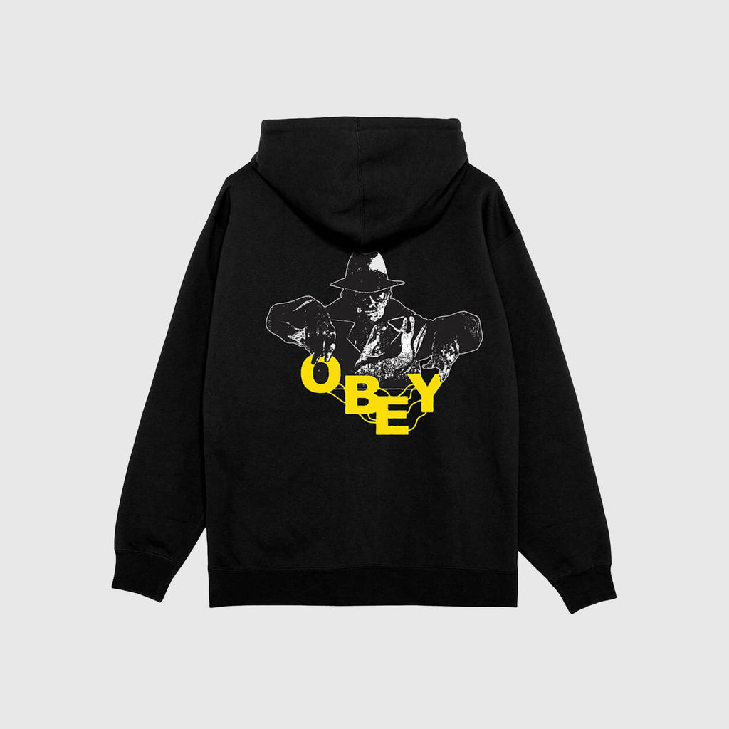 Obey Inner Power Hood - Black - Back