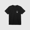 Obey The World Is My Stage Heavy Tee - Vintage Black - Front